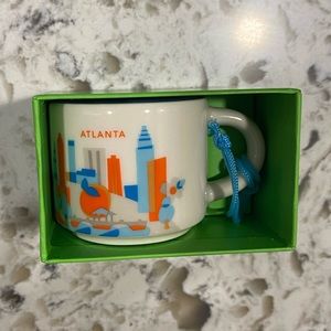 Starbucks Atlanta You Are Here Mug Ornament